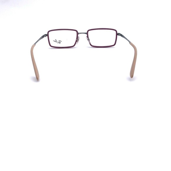 New Ray-Ban Frames Matte Burgundy Gunmetal Unisex - Picture 8 of 8